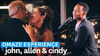 John Legend Sings at an Omaze Winner’s Wedding // Omaze Experience