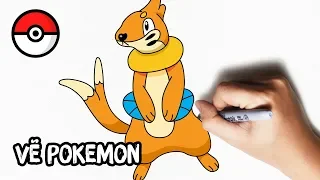 Cách Vẽ Pokemon Bamelin Siêu Dễ | How To Draw Pokemon Bamelin Easy