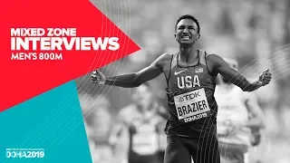 Men's 800m Interviews | World Athletics Championships Doha 2019