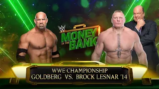 Full Match - Goldberg vs  Brock Lesnar | WWE 2K23