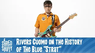 Rivers Cuomo (Weezer) On The History of the Blue Warmoth "Strat" on Shred With Shifty!!