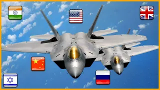 Top 10 Most Powerful Air forces In The World 2022