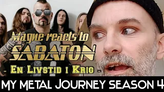 Sabaton - En Livstid i Krig - Magne Reacts. My metal journey season 4