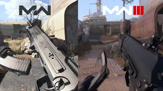 MW2019 vs MW2023 - Weapons Reload Animations