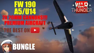 *PREMIUM* FW 190 A-5/U14 |x2 20MM Cannons| Gameplay [War Thunder]