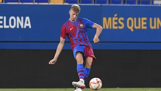 Pelayo Fernandez vs Gimnastic de Tarragona ● Pre Season Friendly ● Barcelona B Debut