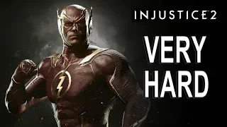 Injustice 2 - The Flash Battle Simulator (VERY HARD) NO MATCHES LOST