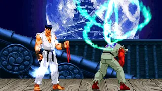 RYU ICE POWER VS SHIN AKUMA! THE GREATEST FIGHT IN HISTORY!