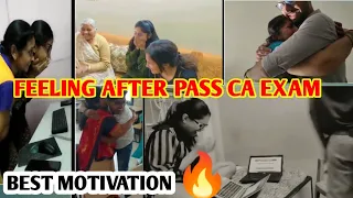 CA Result Reaction 😌|| Feeling after Crack CA Result || BEST MOMENT EVER 🎉🎉 || CA MOTIVATION ||