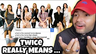 DrizzyTayy REACTS To : TWICE Answers The Web’s Most Searched Questions | WIRED