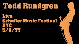 Todd Rundgren and Utopia, Live at the Schaffer Music Festival, 1977