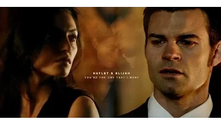 Hayley & Elijah | You're the One That I Want (3x22)