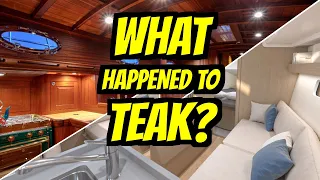 What Actually Happened To Teak Sailboat Interiors - Ep 274 - Lady K Sailing