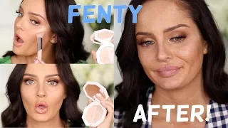 FENTY Beauty GRWM + 10 Hour Fenty Wear Test!
