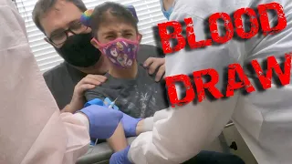 BLOOD DRAW AT THE DOCTOR...AGAIN!!