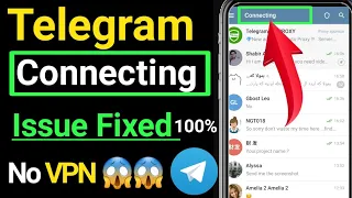 How to Fix Telegram Connecting Problem | Telegram Proxy setting Pakistan | telegram connection issue