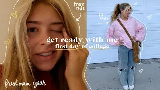 GET READY WITH ME: first day of school (freshman year)