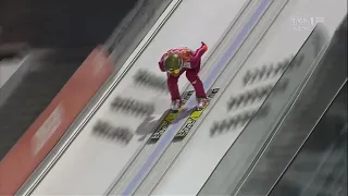 Kamil Stoch Soczi 2014 1 seria skocznia normalna