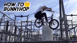 HOW TO BUNNYHOP ON A BMX!