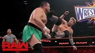 Chris Jericho vs. Samoa Joe: Raw, March 6, 2017