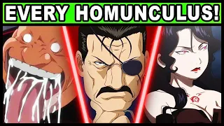 All Homunculi and Their Powers Explained! | Fullmetal Alchemist Villains Fully Explained! FMA / FMAB