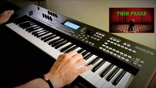 Twin Peaks Theme - Falling - Julee Cruise -  Live on Yamaha moXF6 - Piotr Zylbert - Poland (HD)