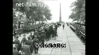 1970г. Одесса. 9 мая. памятник Неизвестному Матросу. 25 лет Победе