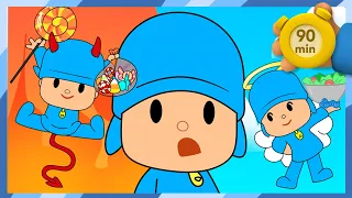 🤫POCOYO & NINA - Learns Good Behavior for Kids [90 min] ANIMATED CARTOON for Children |FULL episodes