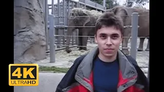 ME AT THE ZOO | 4K ULTRA HD UPSCALED 60 FPS | MEME