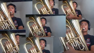 Euphonium Ensemble - You Raise Me Up