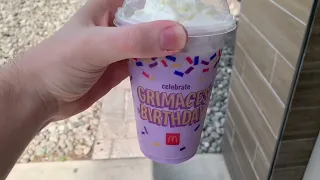 Drink Review of Grimace Shake From McDonald’s