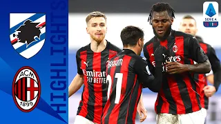 Sampdoria 1-2 Milan | Milan Move Five Points Clear at the Top of the League! | Serie A TIM