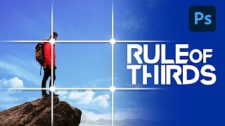 How to activate Rule of Thirds in Photoshop | Photoshop Grids and Guides