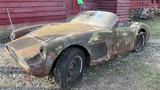 MYSTERY V8 Austin Healey Hot Rod ABANDONED Since the '60s