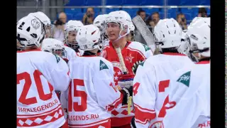 Команда Путина обыграла одаренных детей в хоккей