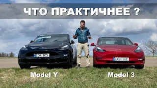 Model 3 или Model Y: какая Tesla практичнее в Молдове?