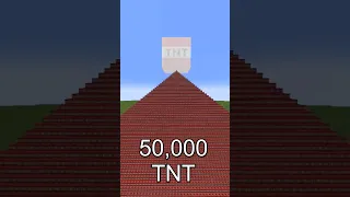 50,000 TNT Minecraft #shorts