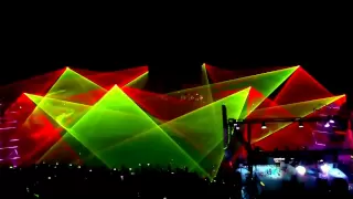 Mayday 2012 Poland - Katowice - Members of Mayday - Laser show HD 1/2