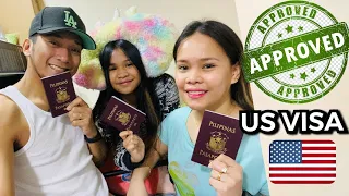 APPROVED US VISA EXPERIENCE NAMIN NG ANAK AT ASAWA KO | Tta Rox