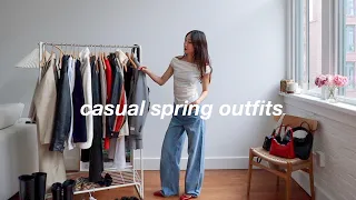 CASUAL SPRING OUTFITS 🌸 | 15 spring outfits lookbook