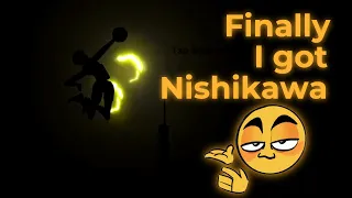 Finally I got Nishikawa God of Thunder ⚡️⚡️!! The Spike Volleyball 3.1.2