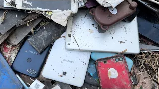 Restoration Abandoned Destroyed Phone Found From Rubbish | How to Restore Samsung Galaxy Tab4 /oppo