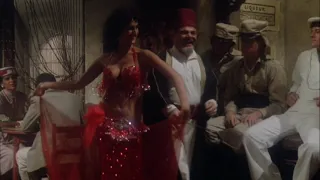 David Soul with Bellydancer Casablanca 1980s