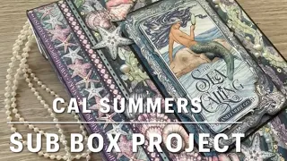 Cal Summers Sub Box Project using Make a Splash by Graphic 45