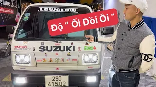 Suzuki Cóc Siêu Cỏ - Nhưng độ vì đam mê luôn - Suzuki Blind Van Độ - Kính điện - bô độ - Màn Android