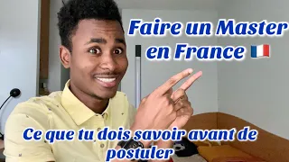 Comment intégrer un master en France