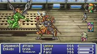 Let's Play Final Fantasy V Advance: Gilgamesh and Enkidu