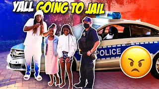 WE CAN'T BELIEVE YAYA AND KARISSA GOT ARRESTED (GOING TO JAIL)