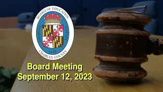 Board Meeting - September 12, 2023