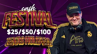 Phil Hellmuth Stars in Texas Poker Open Cash Festival | $25-$50-$100 No Limit Hold'em